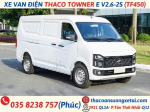 thaco towner e v2.6-2s(xe van điện tf450)