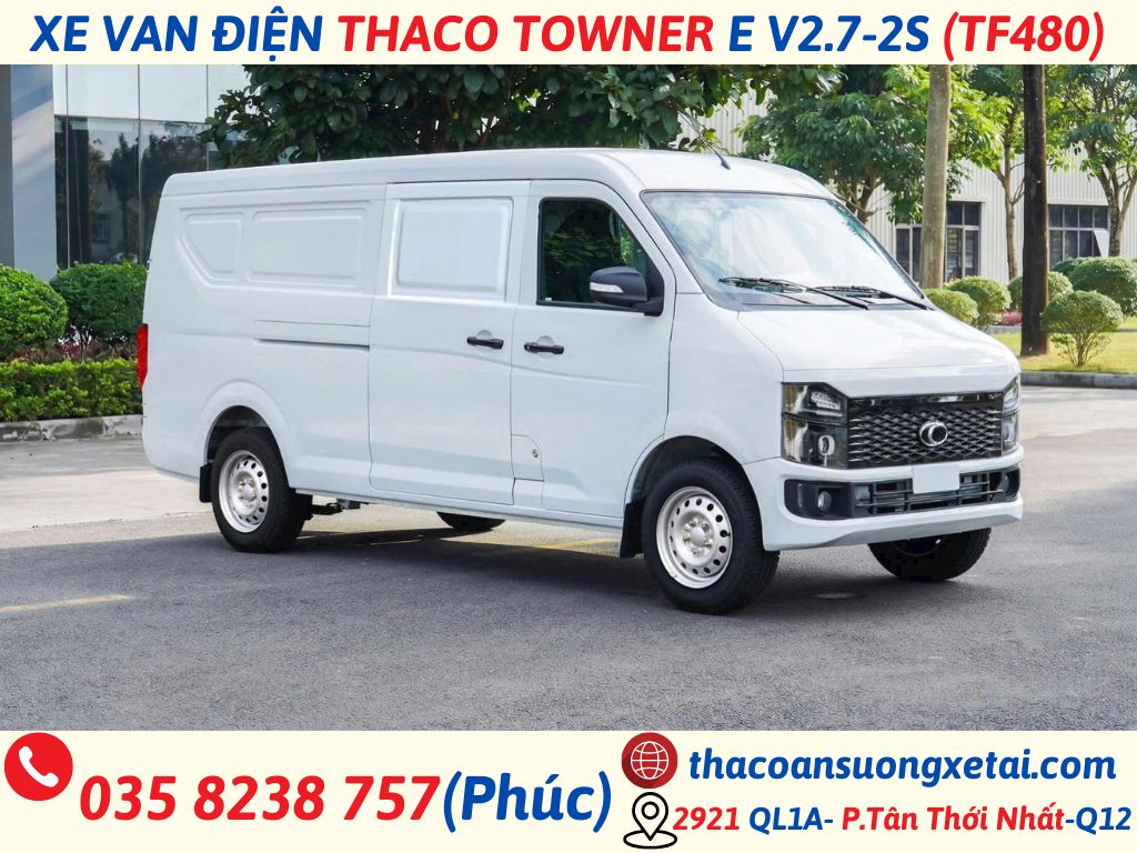 thaco towner e v2.7-2s(xe van điện tf480)