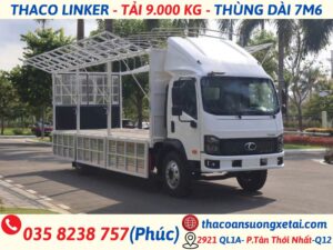 XE TẢI THACO 9 TẤN|THÙNG DÀI 7M6|THACO LINKER T16-7.6 giá xe tải thaco 9 tấn mới nhất 2026